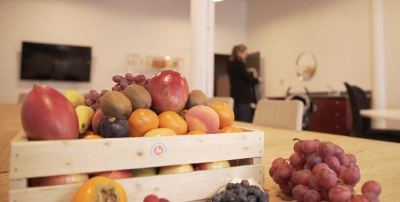 Vos paniers de fruits au bureau en Août