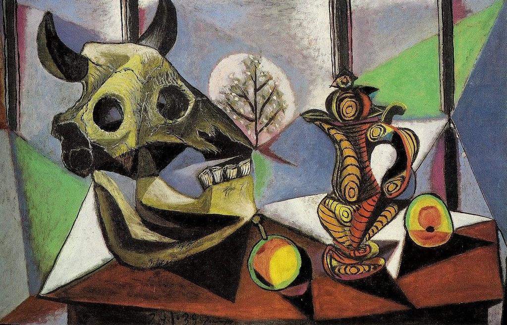 Pablo Picasso - Nature morte - corbeille de fruits