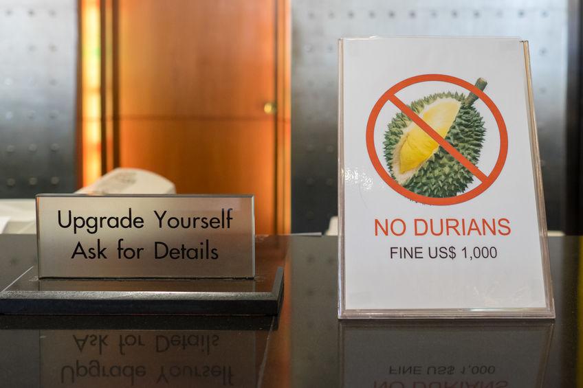 hotel interdisant le durian