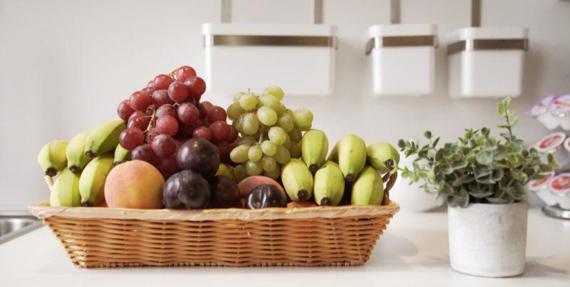 Vos paniers de fruits au bureau en Janvier