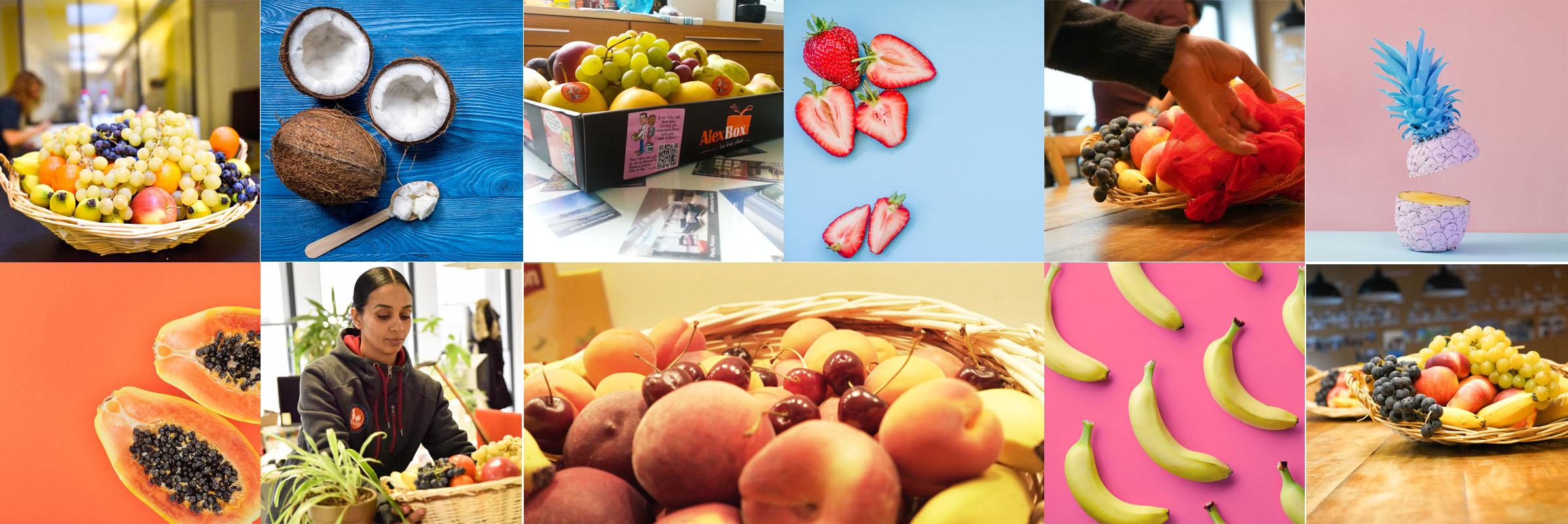 Service de livraison de corbeilles de fruits au bureau pour les entreprises à Paris